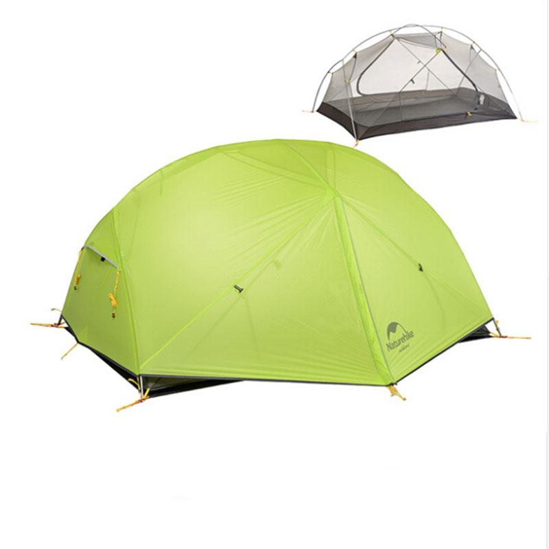 Палатка Naturehike Mongar Ultralight 2(20D) (Зеленый)