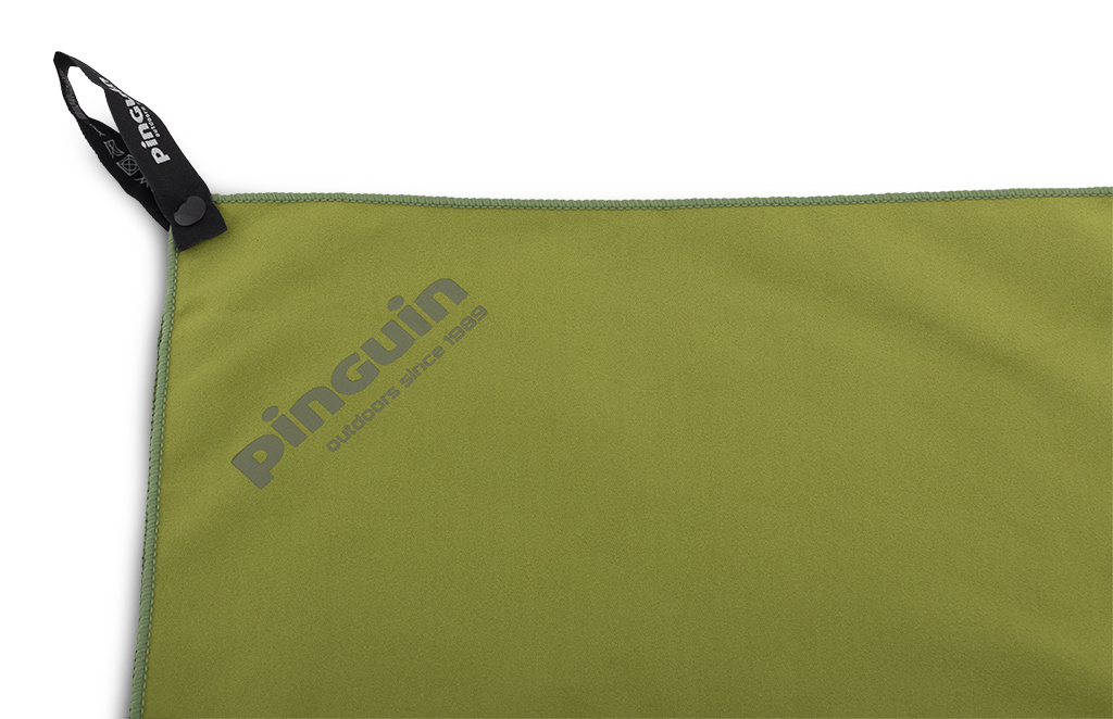 Полотенце Pinguin Micro Towel L (673241 Logo Green)