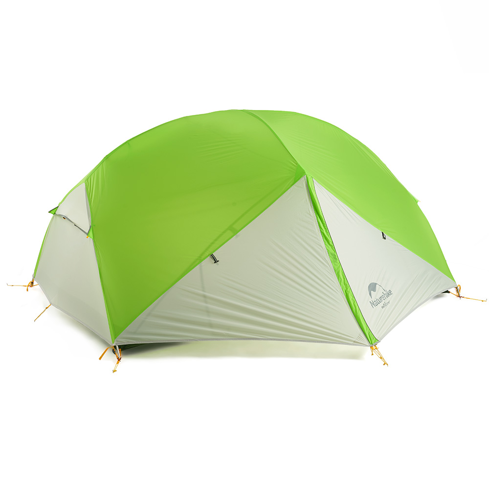 Палатка Naturehike Mongar Ultralight 2(20D) (Серый/Зеленый)
