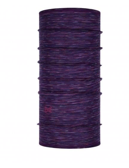 Бандана Buff Lightweight Merino Wool Slim Fit Purple Multi Stripes 117999 (53-62)